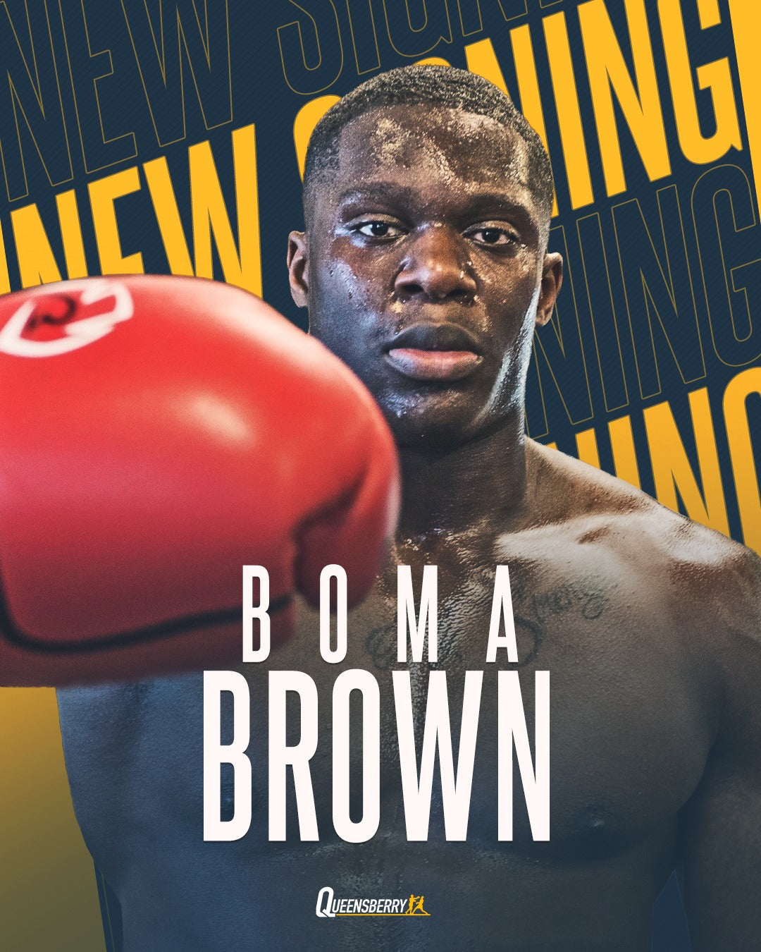 Brown Beefs Up The Queensberry Heavy Mob