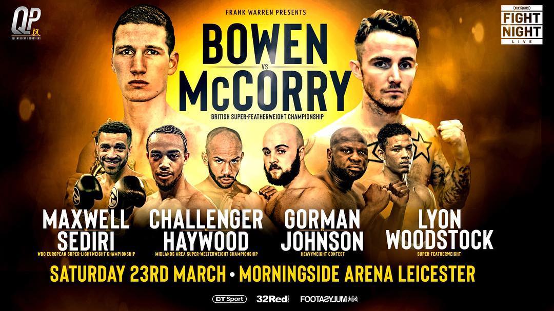 Bowen v McCorry
