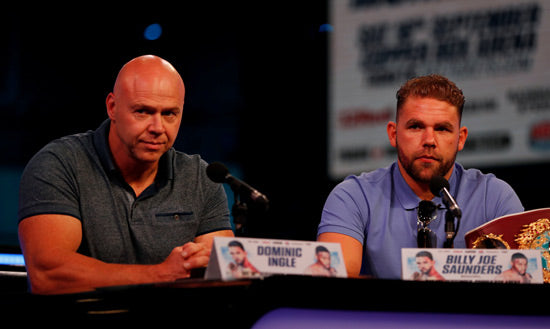 Dominic Ingle and Billy Joe Saunders