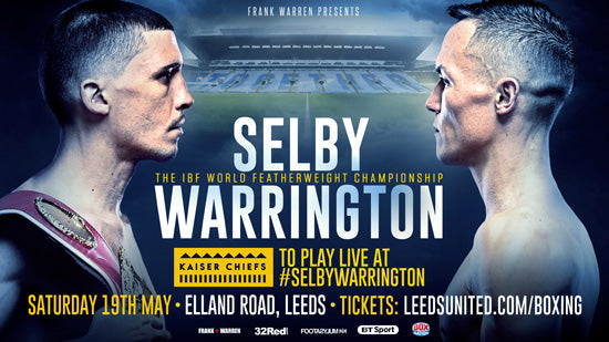 Kaiser Chiefs to play live at Selby v Warrington