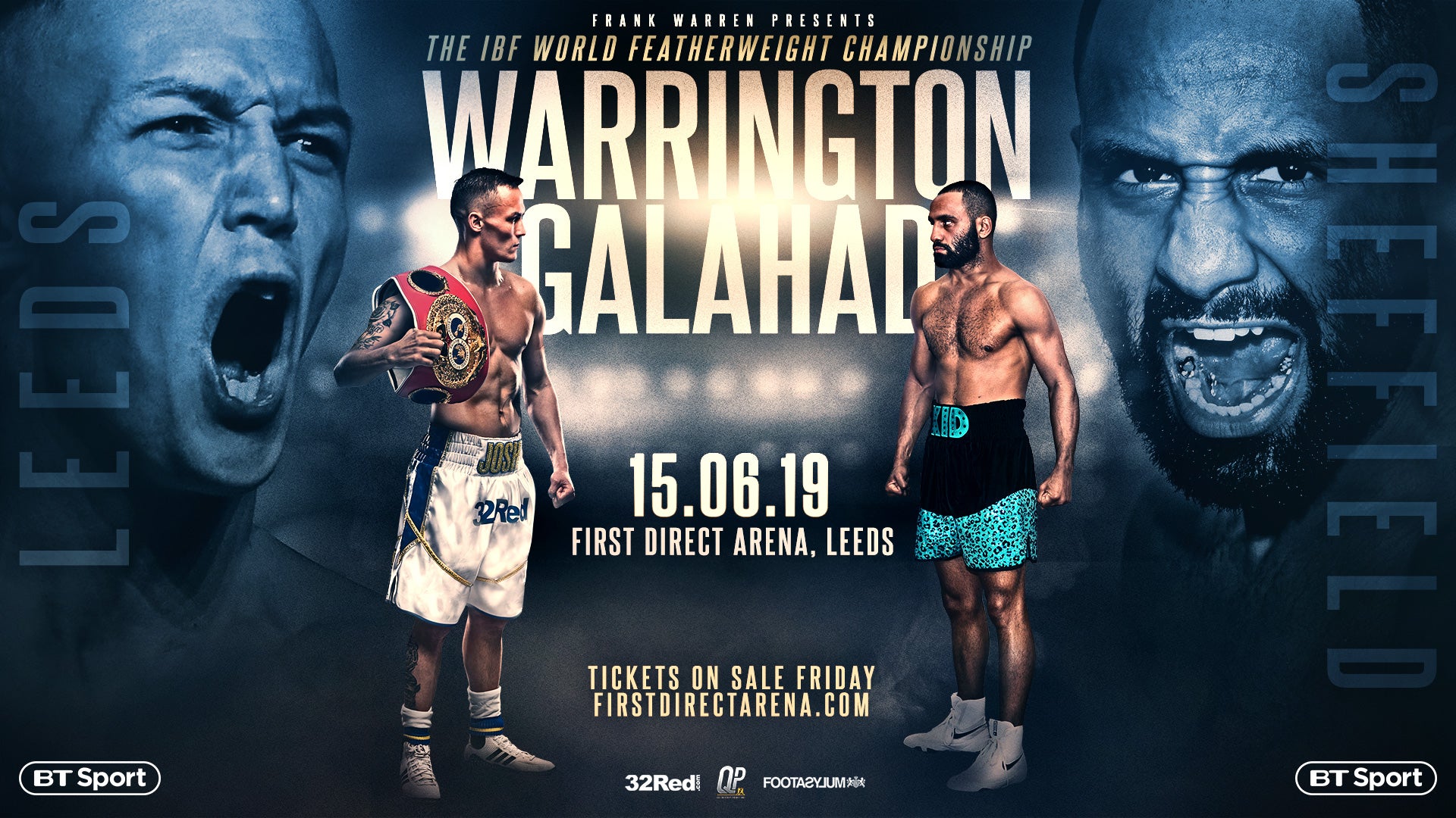 Warrington - Galahad Confirmed For June 15Th