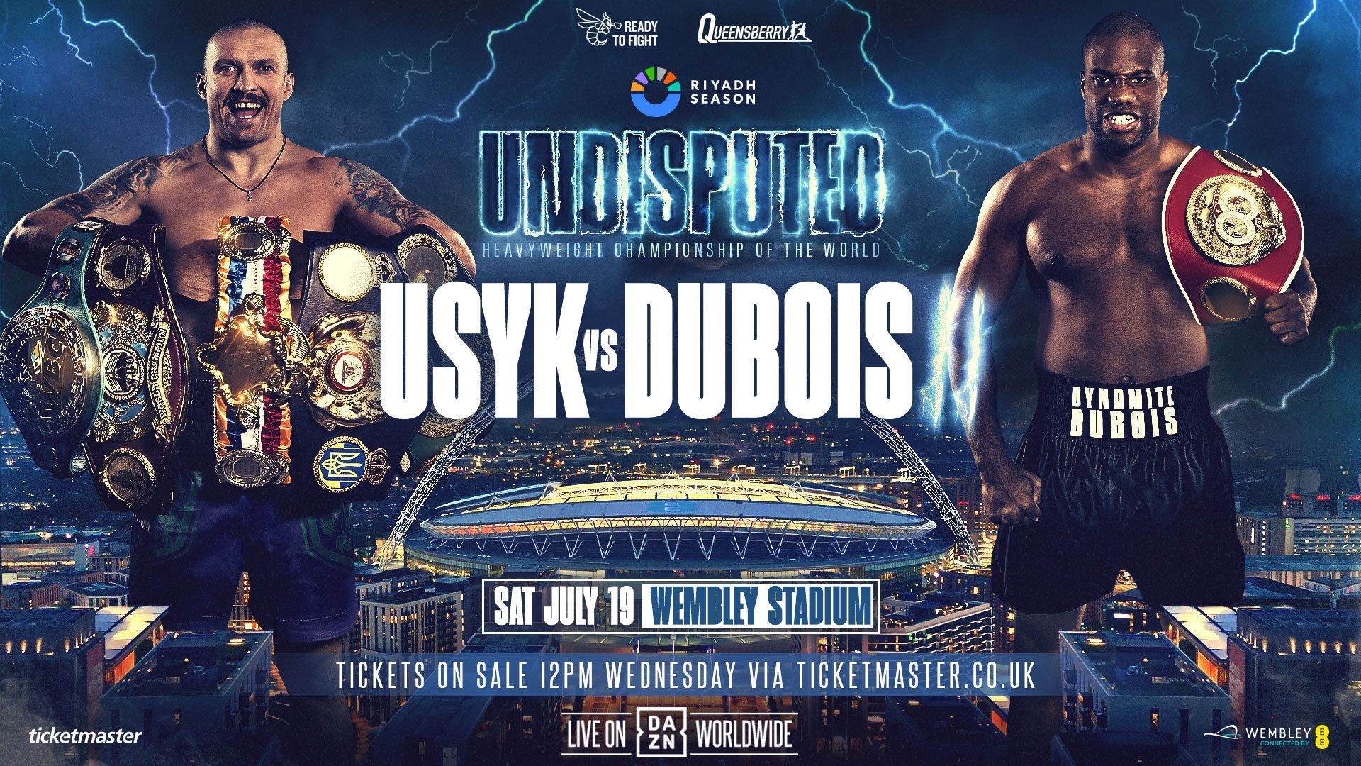 Usyk Vs Dubois II: Undisputed Heavyweight World Championship