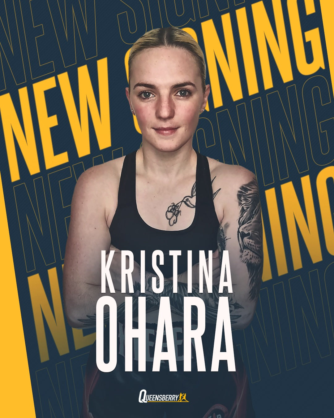Kristina O’Hara Teams Up With Queensberry