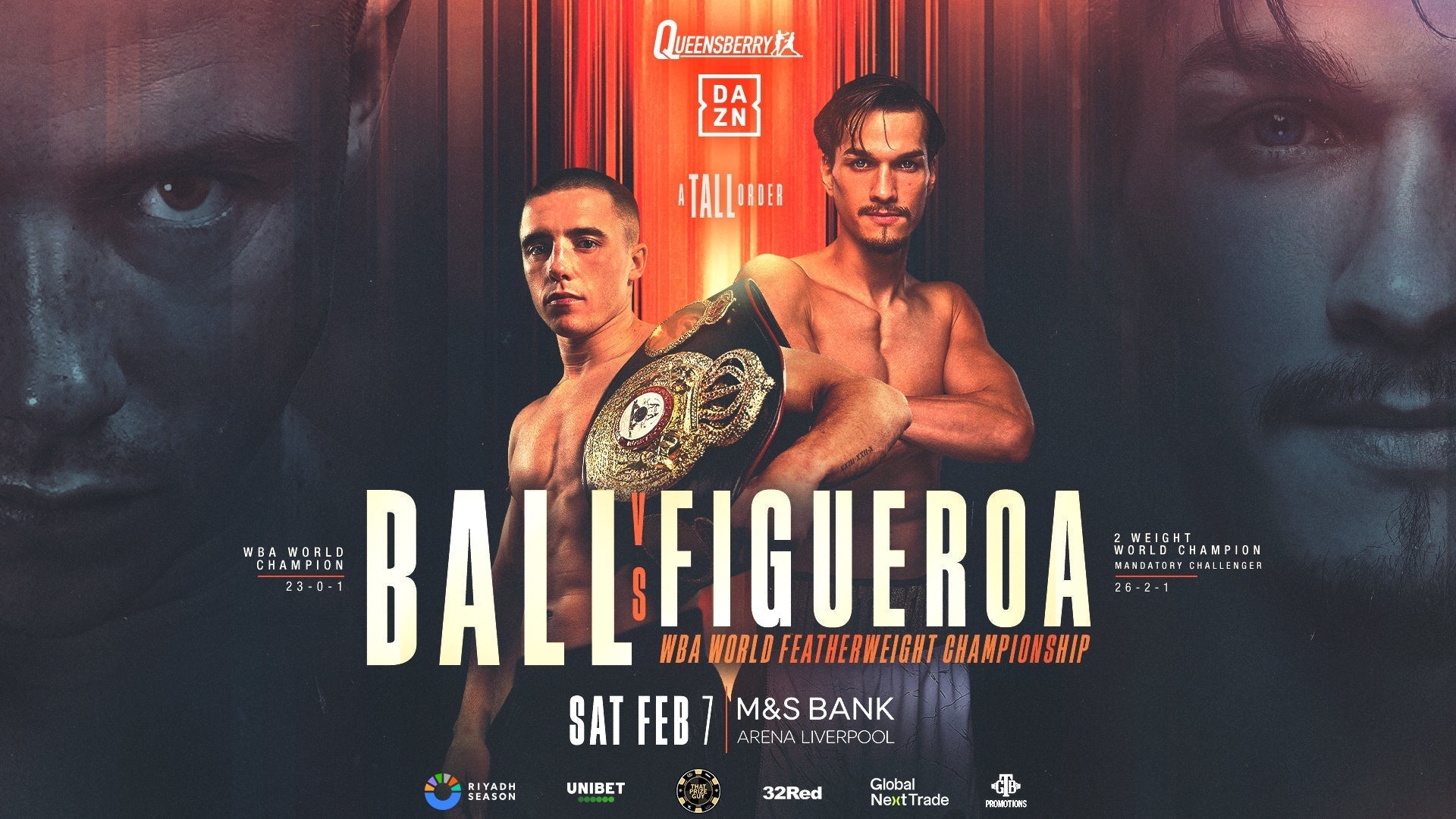 A Tall Order - Ball vs Figueroa set For Liverpool - Queensberry