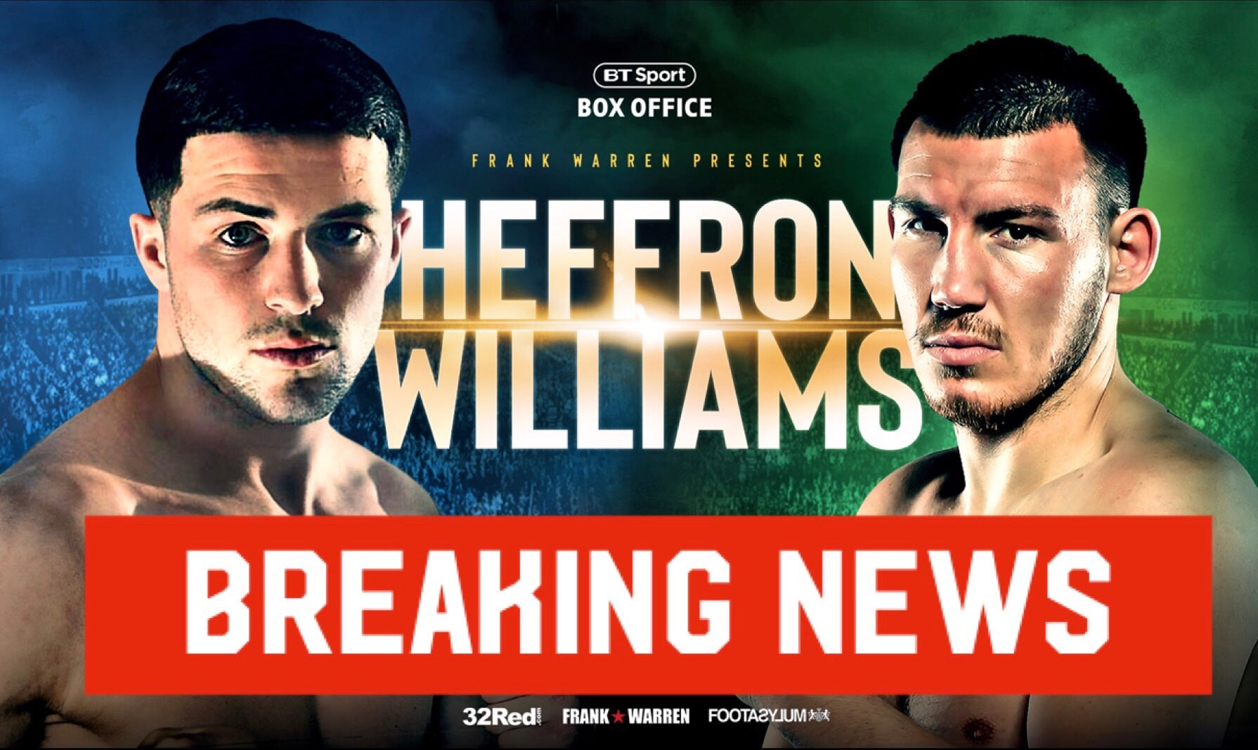 Williams Steps In And Steps Up To Face Heffron In Thriller On Warrington-Frampton Card