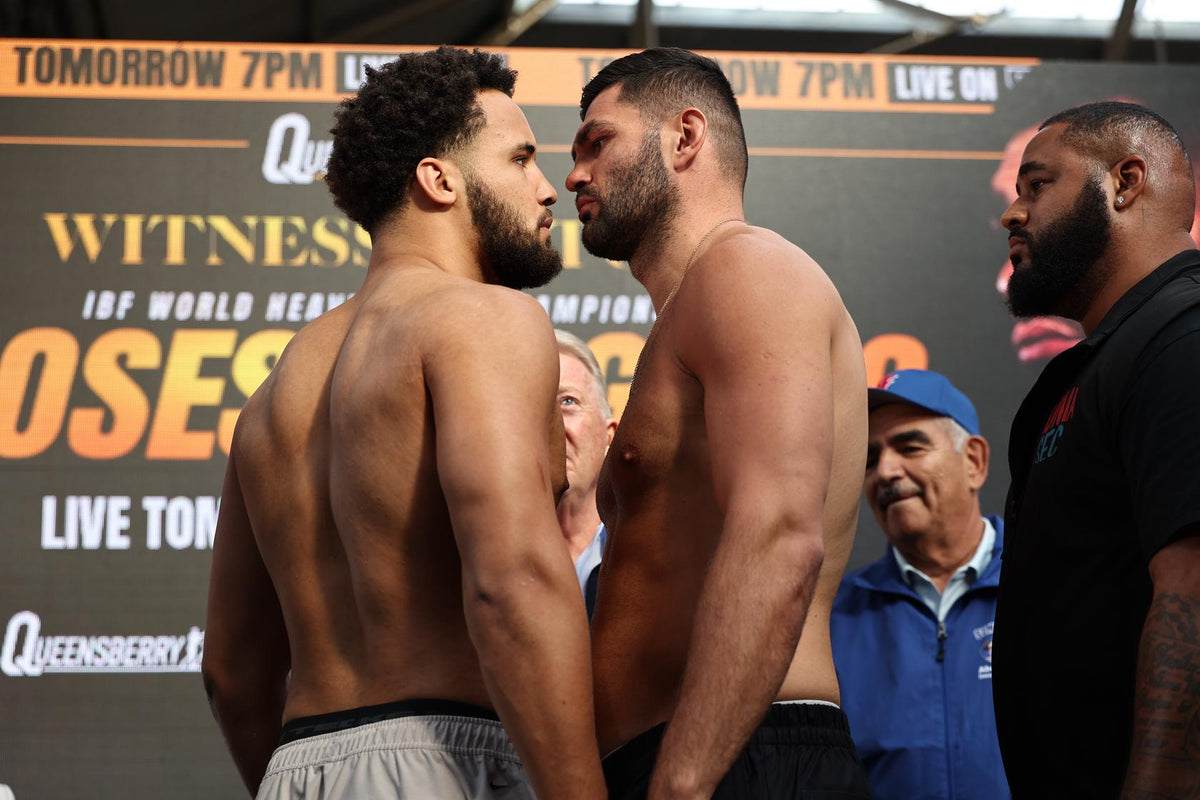 COUNTING DOWN THE DAYS TO A HEAVYWEIGHT THRILLER - Queensberry