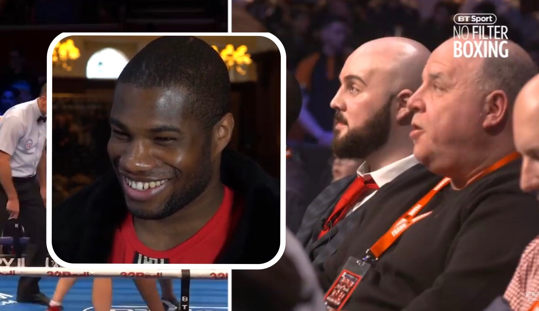 Daniel Dubois Brushes Off Nathan Gorman's Ringside Commentary