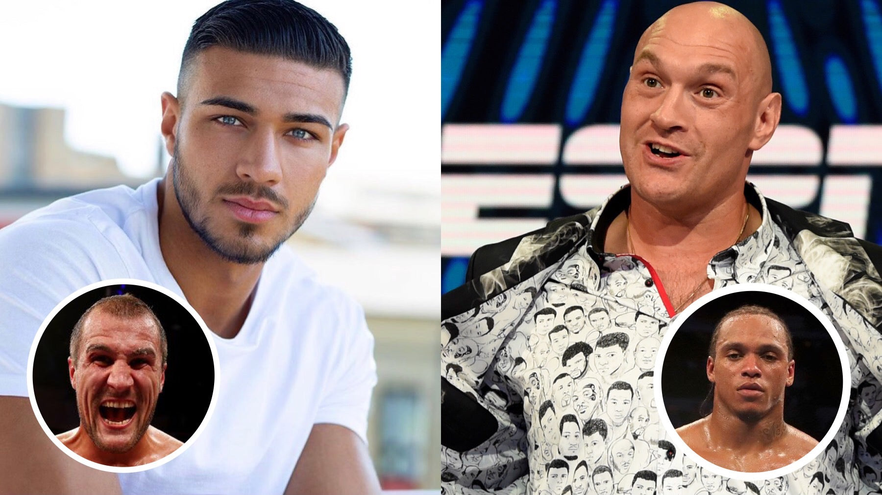 Brothers Tyson And Tommy Fury Clash Over Yarde V Kovalev