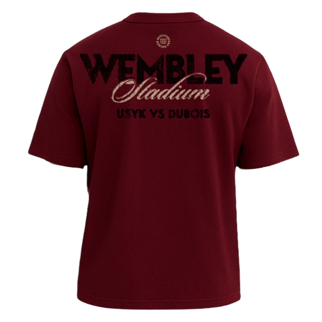 UNDISPUTED Short Sleeve Burgundy T-Shirt