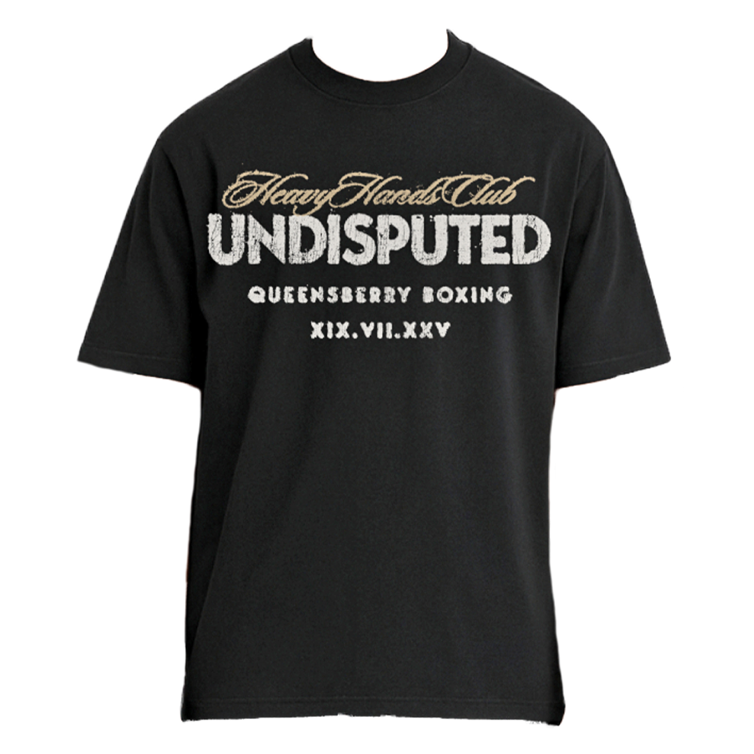 UNDISPUTED Short Sleeve Black T-Shirt