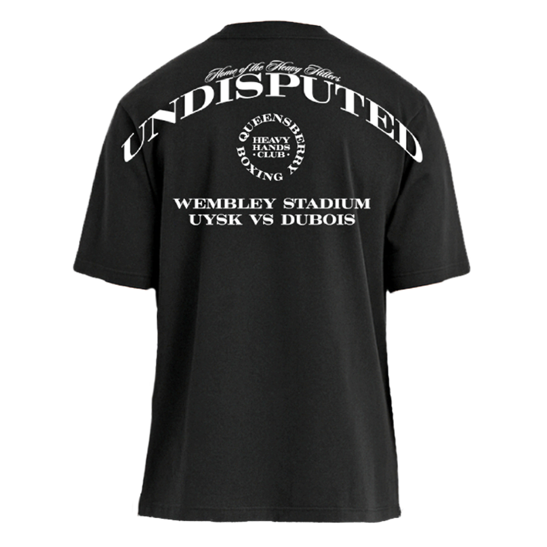 The Heavy Hands Club UNDISPUTED Short Sleeve Black T-Shirt