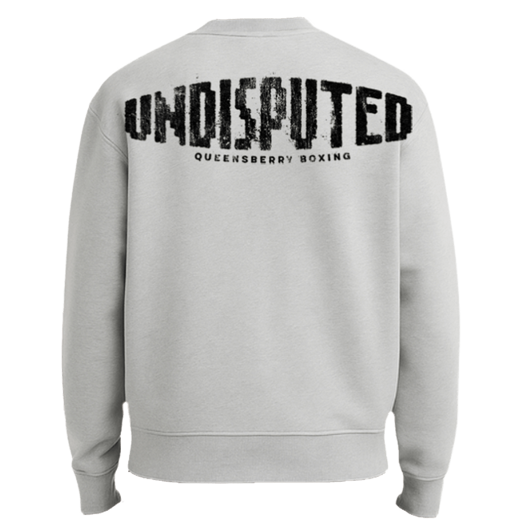 King of the Ring UNDISPUTED Grey Sweatshirt - Queensberry