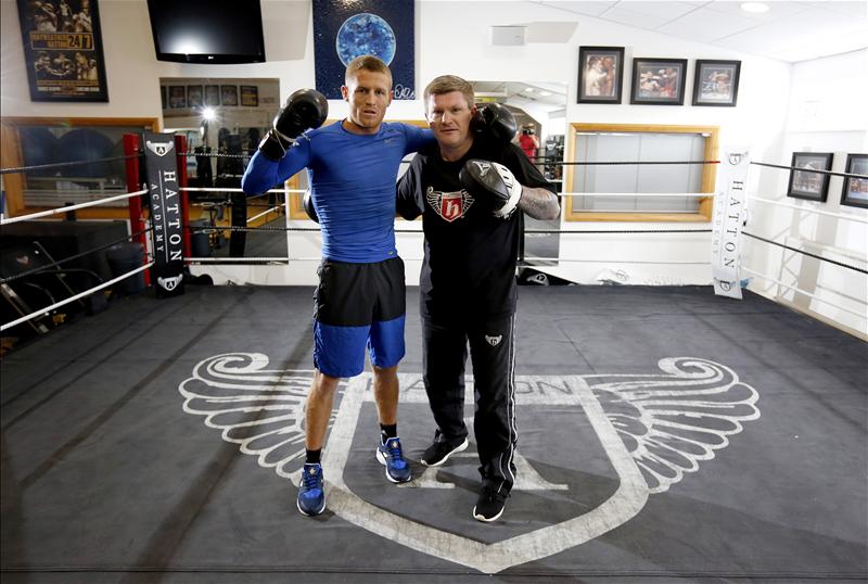 Frank Warren And Ricky Hatton Congratulate Flanagan On World Title Win