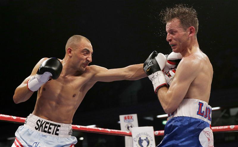 Bradley Skeete fighting Giuseppe Loriga