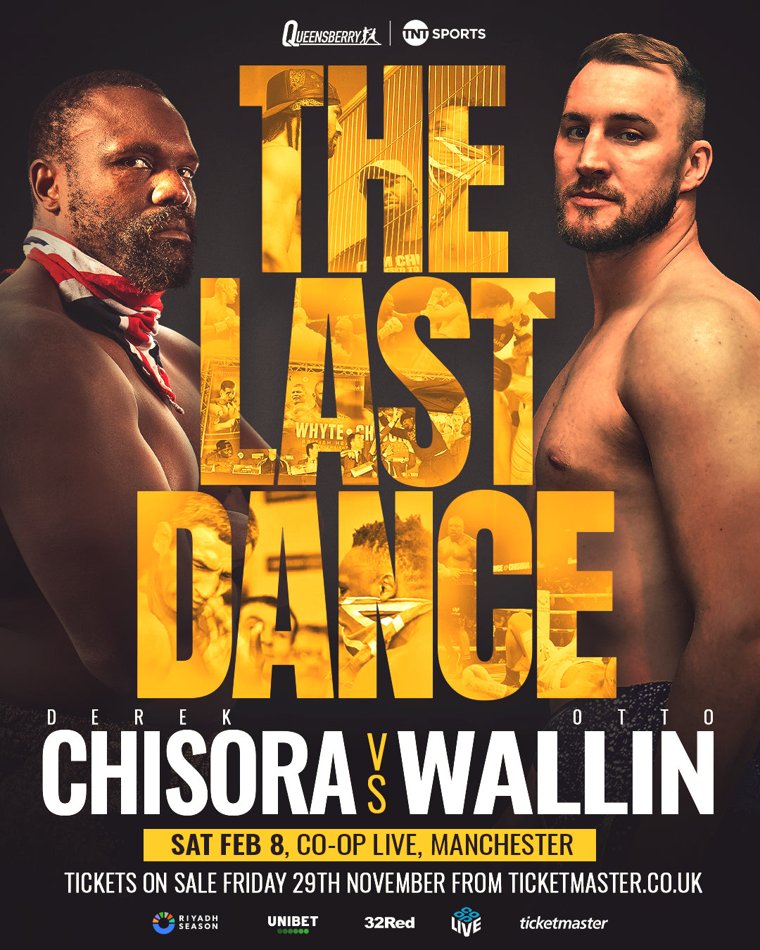 CHISORA AND WALLIN SET FOR ‘LAST DANCE’ MANCHESTER SHOWDOWN