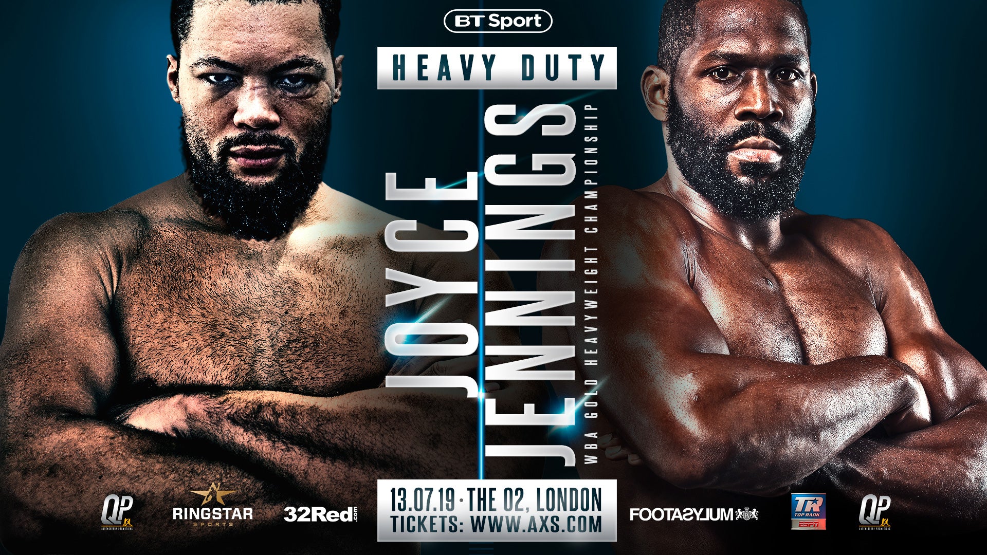 Joyce To Face Former World Title Challenger Jennings On July 13 At The O2, London