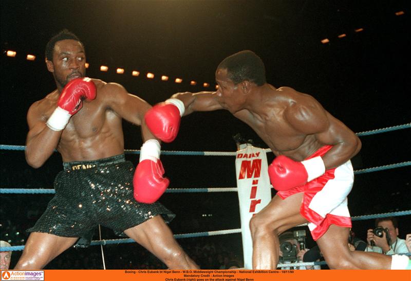 Nigel Benn v Chris Eubank