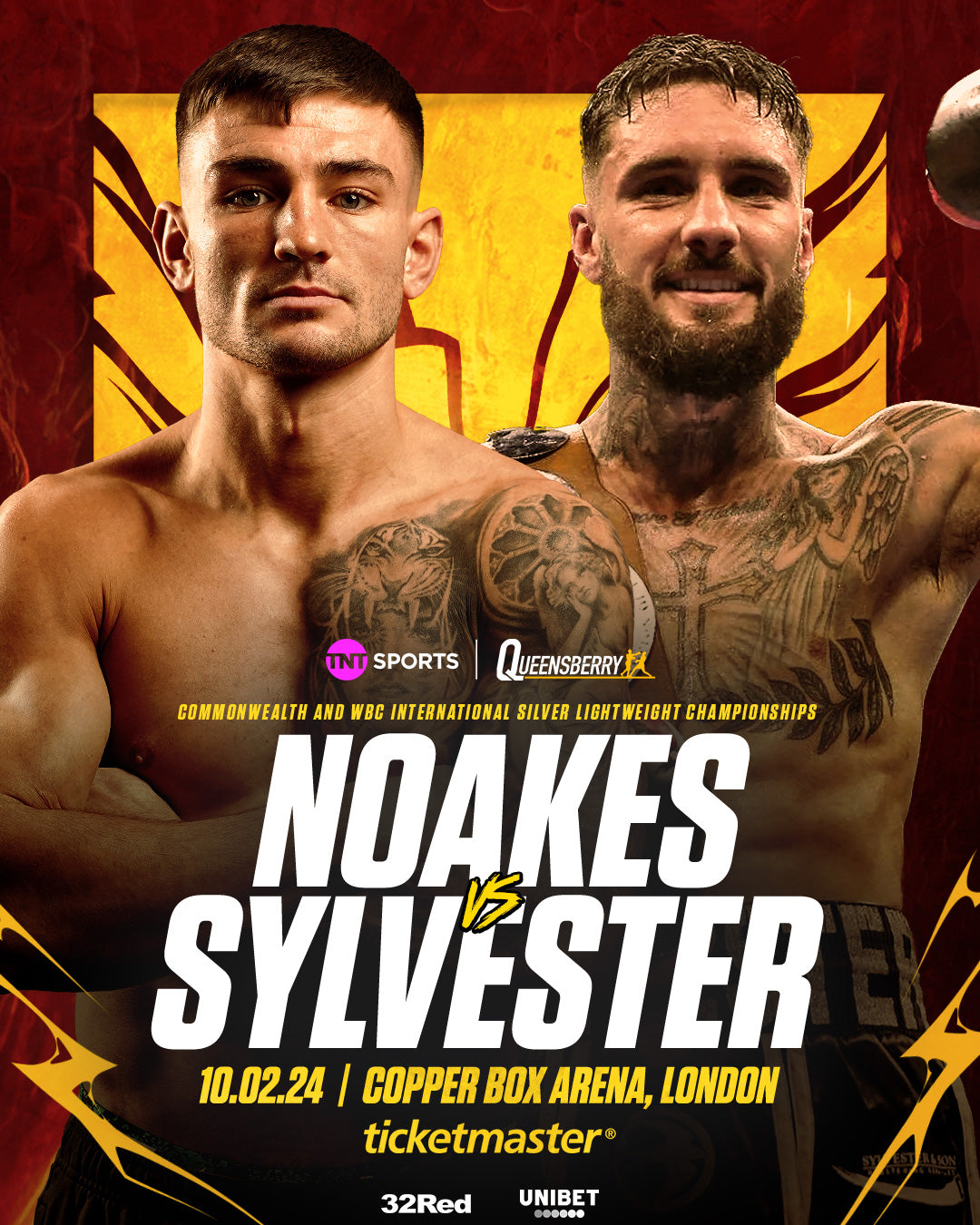 Noakes Vs Sylvester Set For Sheeraz-Williams Undercard – Copper Box, 10 Feb