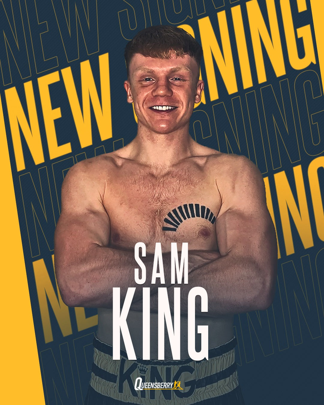 Sam King Signs With Queensberry