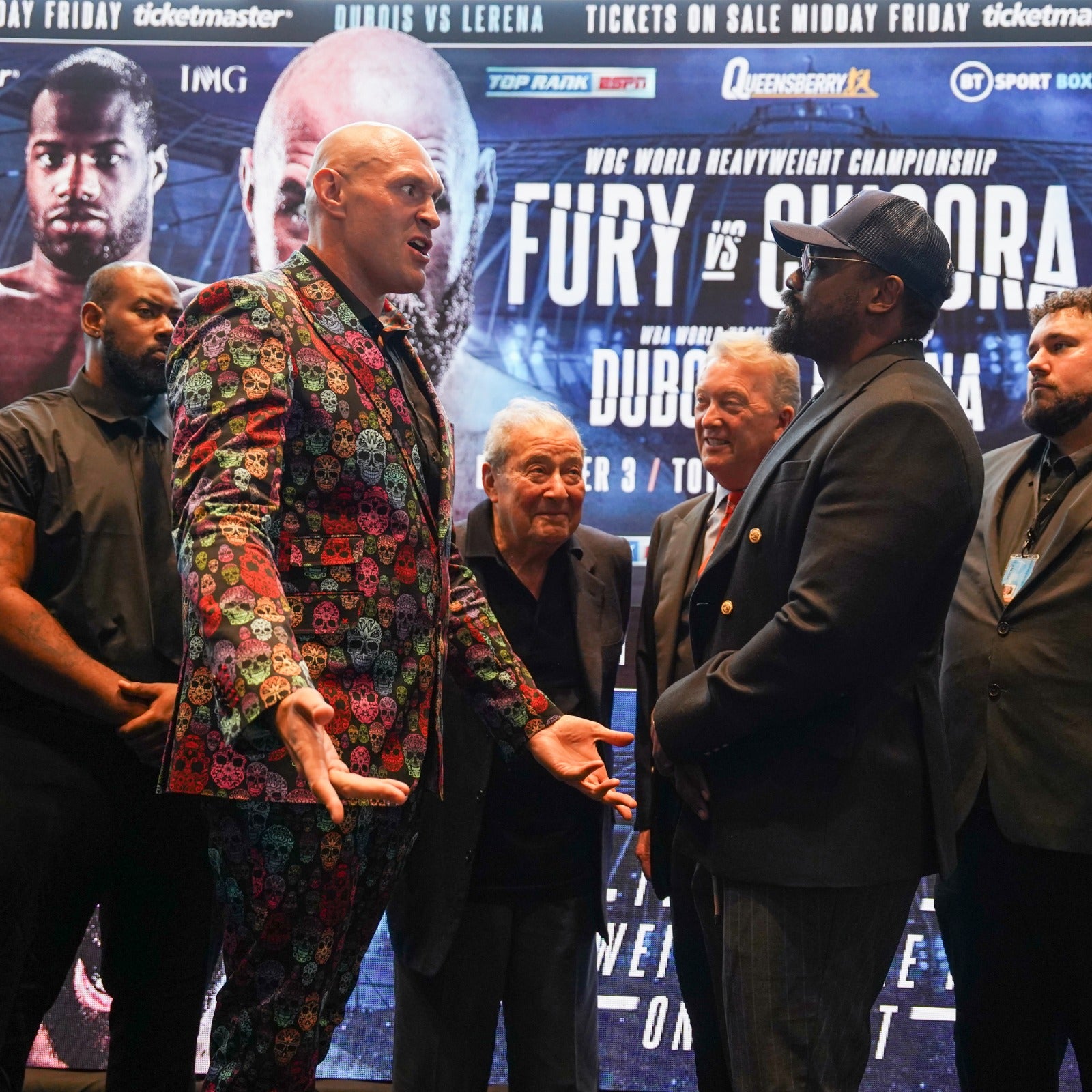 Fury V Chisora: Press Conference Quotes