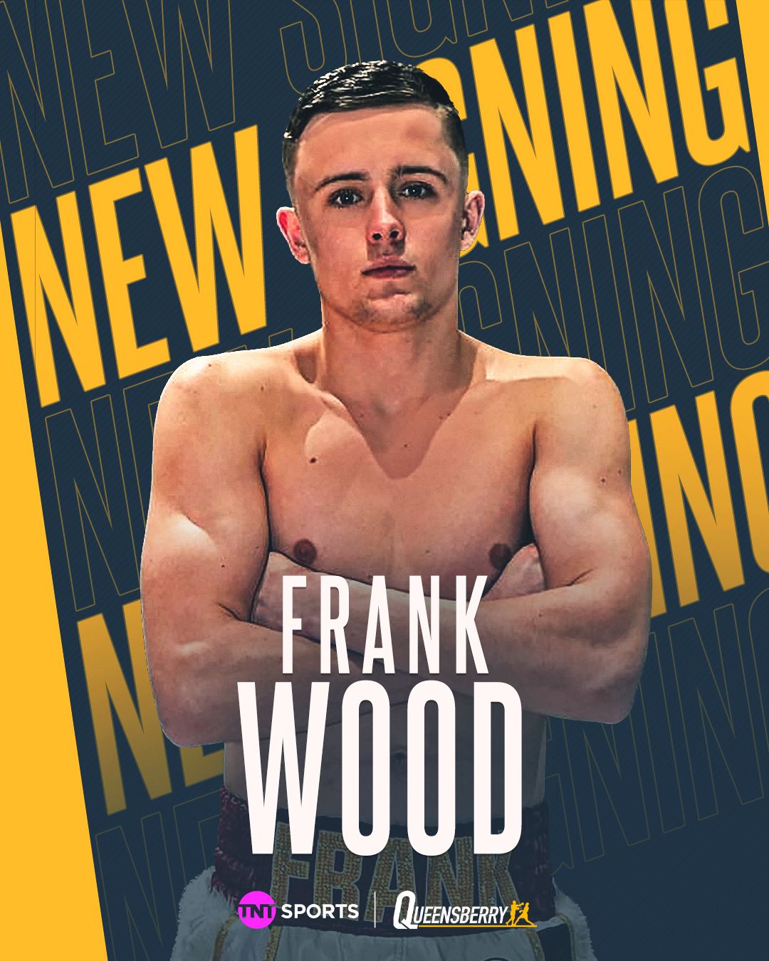 Amateur Star Frank Wood Signs With Queensberry