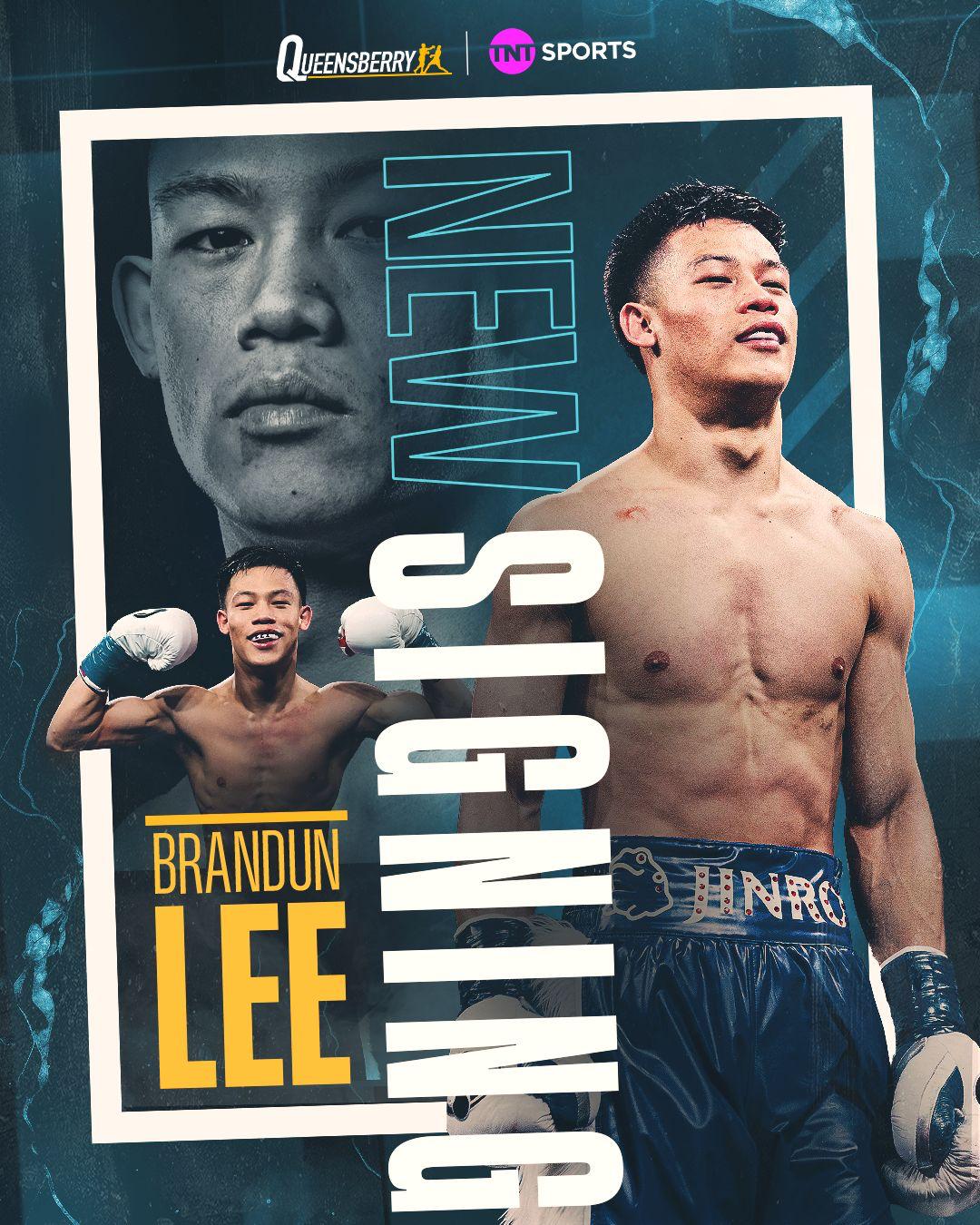 Brandun Lee Joins Team Queensberry