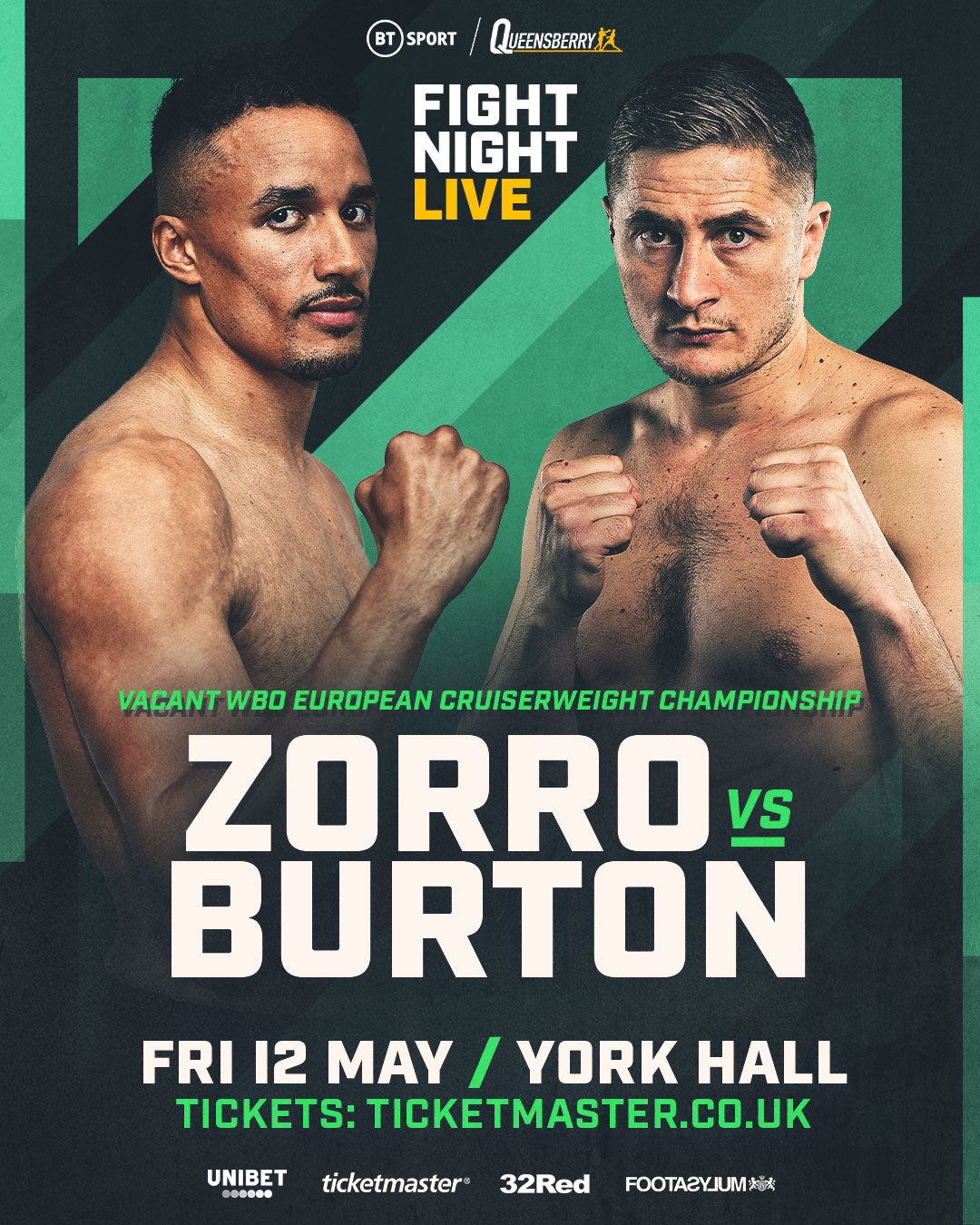 Zorro To Face Burton At York Hall