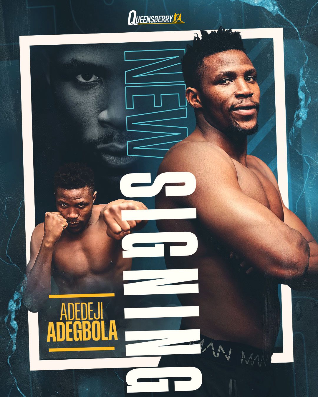 Adegbola joins the Queensberry heavies - Queensberry