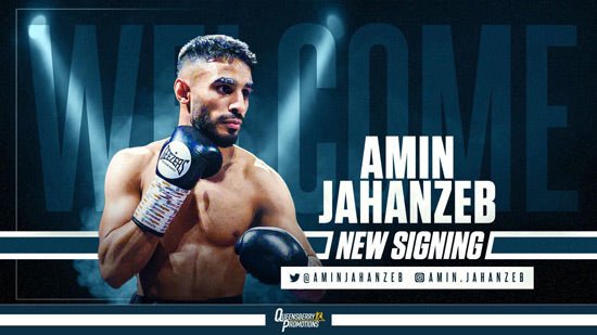 Amin Jahanzeb Signs For Queensbury - Queensberry
