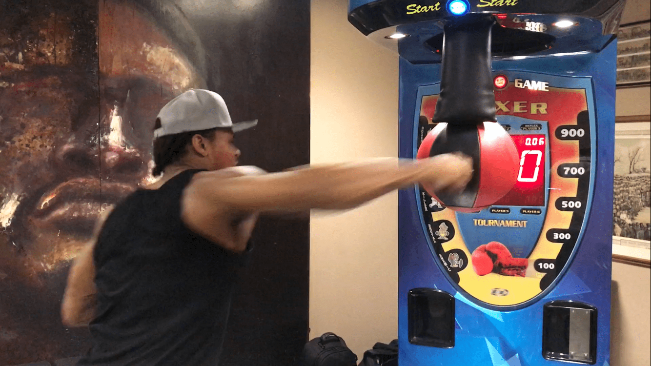 Anthony Yarde Destroys Punch Machine Record - Queensberry