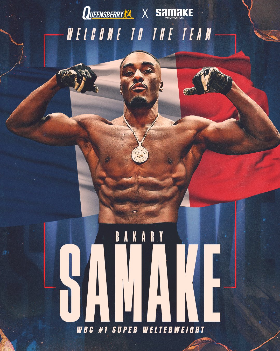 Bakary Samake joins the Queensberry team - Queensberry