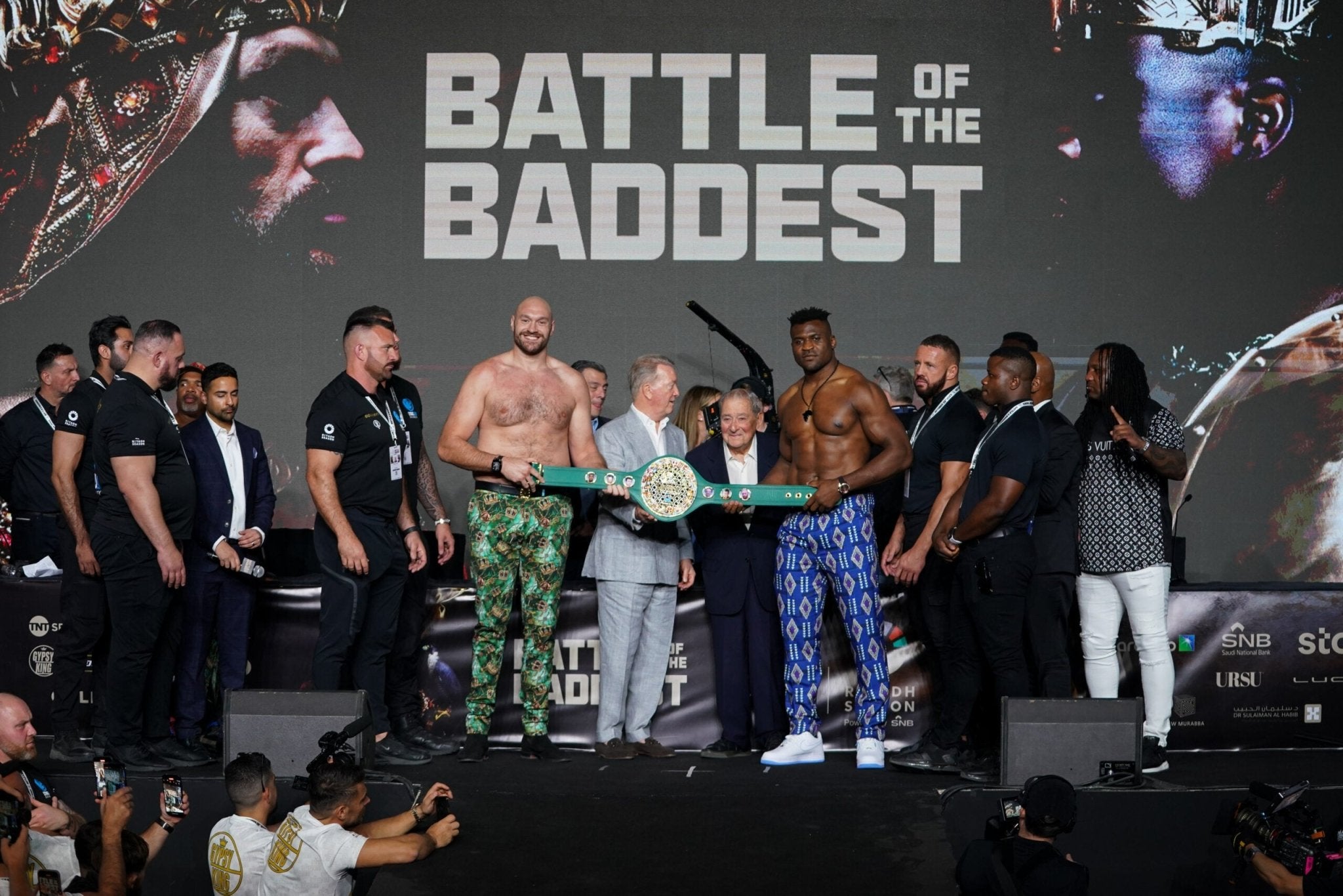 Battle Of The Baddest: Press Conference Quotes - Queensberry