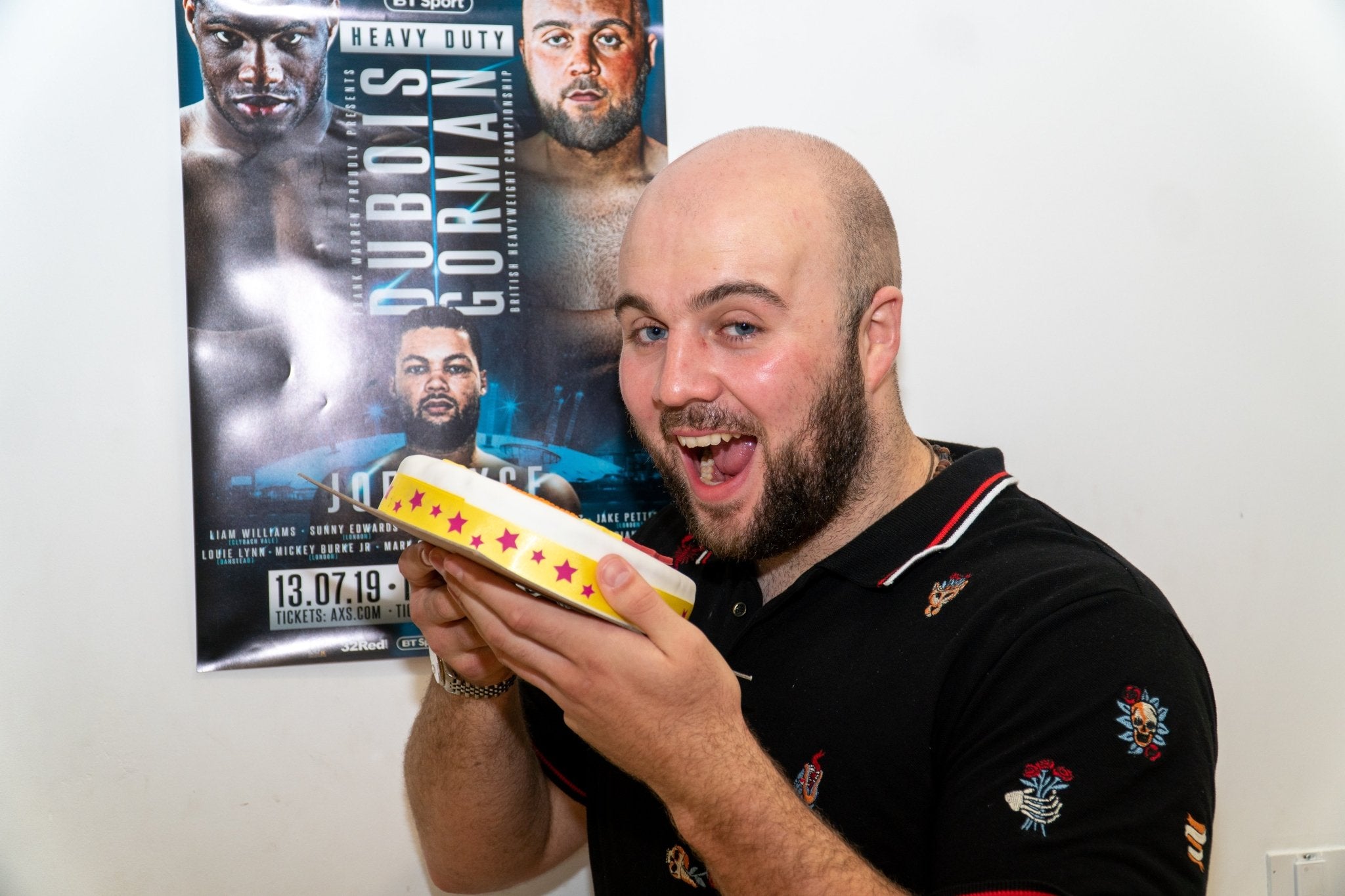 Beating Dubois Will Be A Piece Of Cake - Queensberry