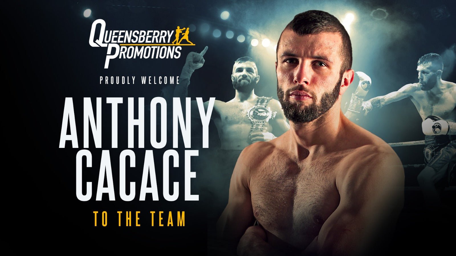 British Champion Anthony Cacace Signs For Queensbury - Queensberry