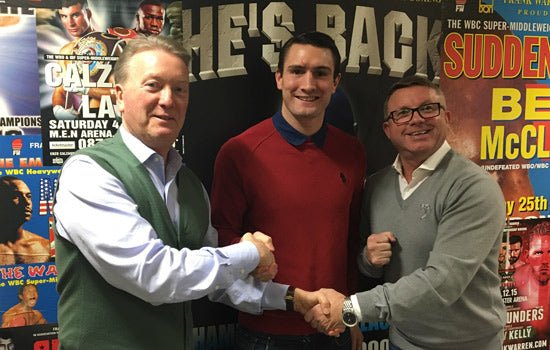 British Middleweight Champion Tommy Langford Signs New Deal With Frank Warren - Queensberry