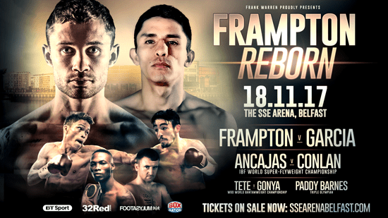 Carl Frampton Faces Horacio Garcia In Belfast Homecoming - Queensberry