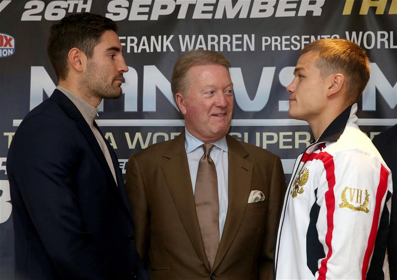 Chudinov V Buglioni Wembley Show Running Order - Queensberry