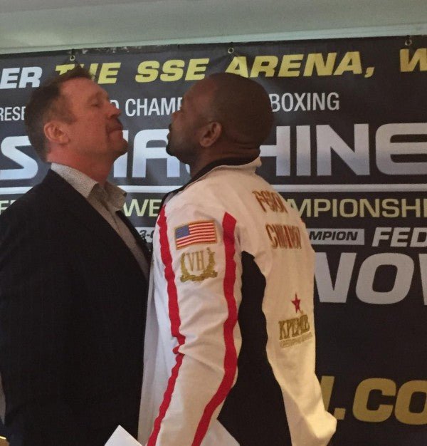 Collins Predicting Victory For Buglioni As He Meets Face-To-Face With Rival Jones - Queensberry