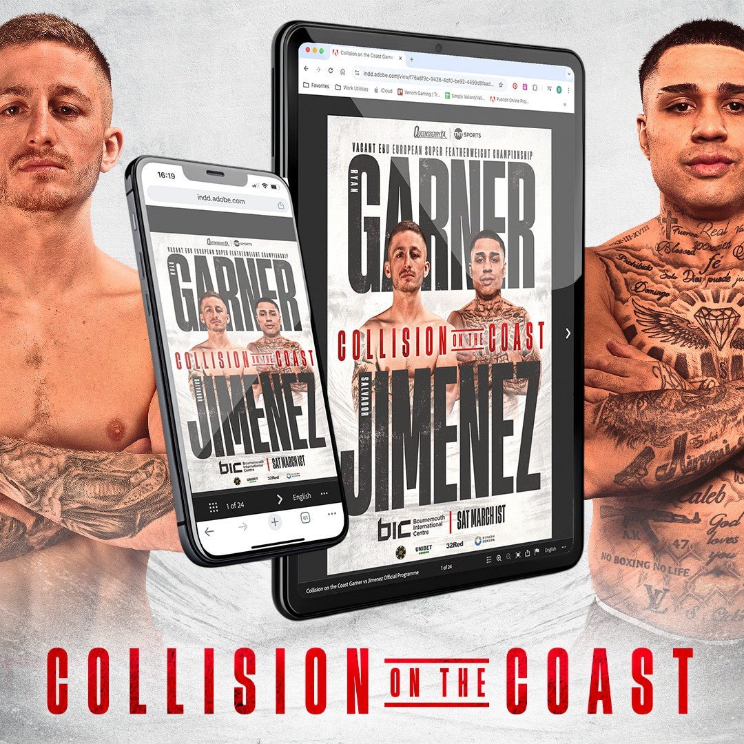 Collision On The Coast | Garner vs Jimenez Programme - Queensberry