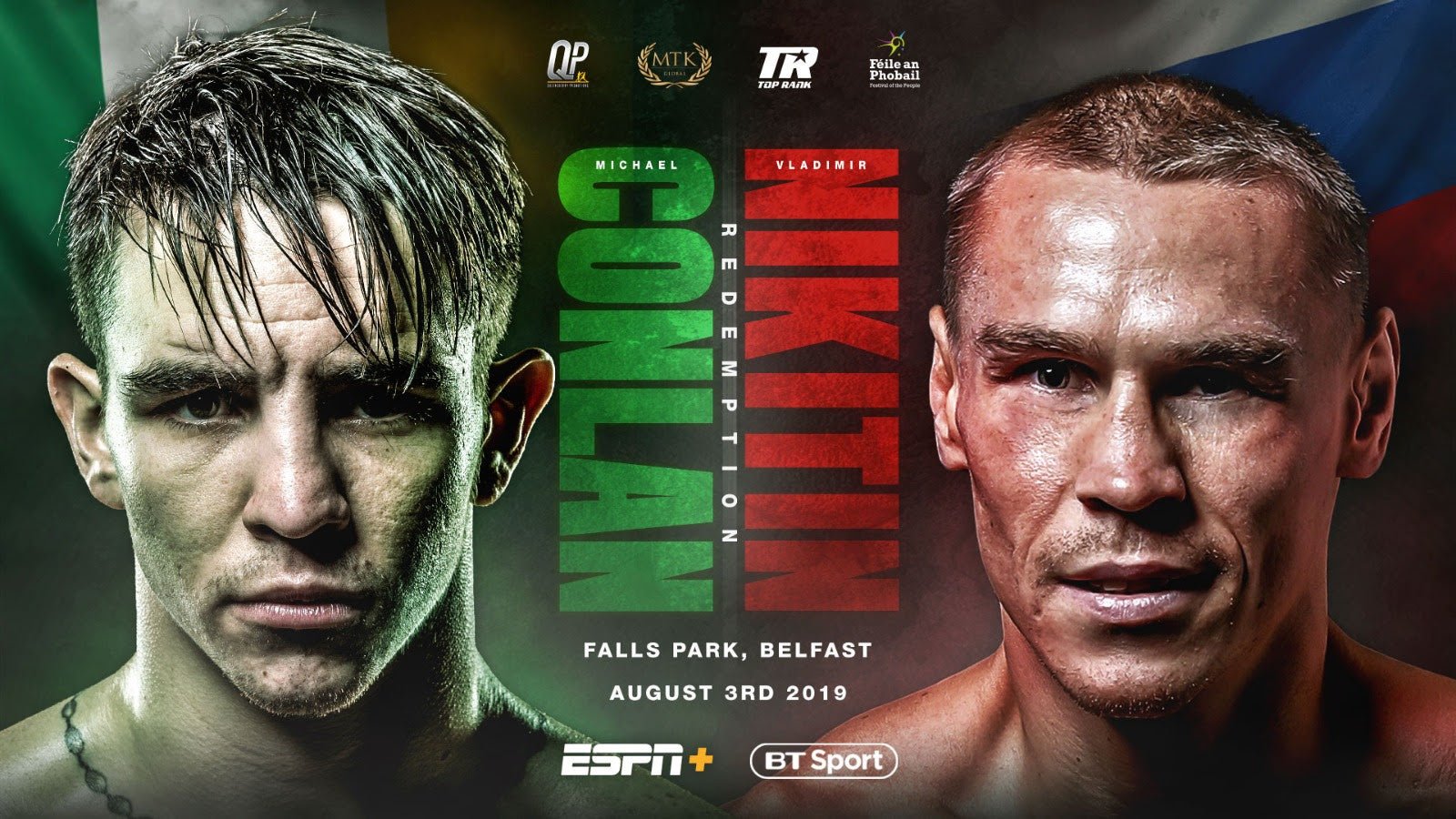 Conlan Vs Nikitin Live On Bt Sport - Queensberry