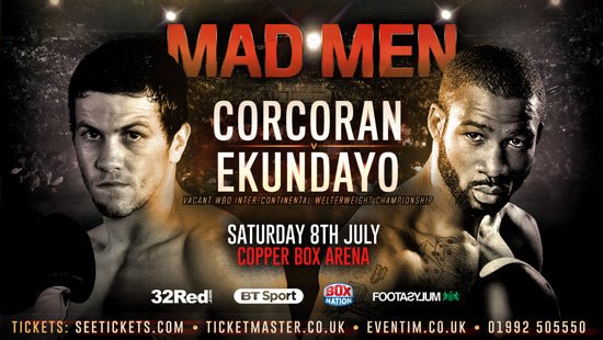 Corcoran Faces Ekundayo For Vacant Wbo Inter-Continental Welterweight Strap On July 8 - Queensberry