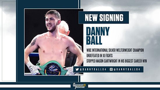 Danny Ball Signs For Queensbury - Queensberry