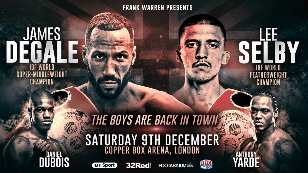 Degale And Selby Top Huge December 9 Double World Title Show - Queensberry