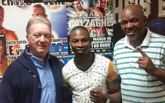 Dynamite-Punching Tete Signs With Warren And Targets World Titles - Queensberry