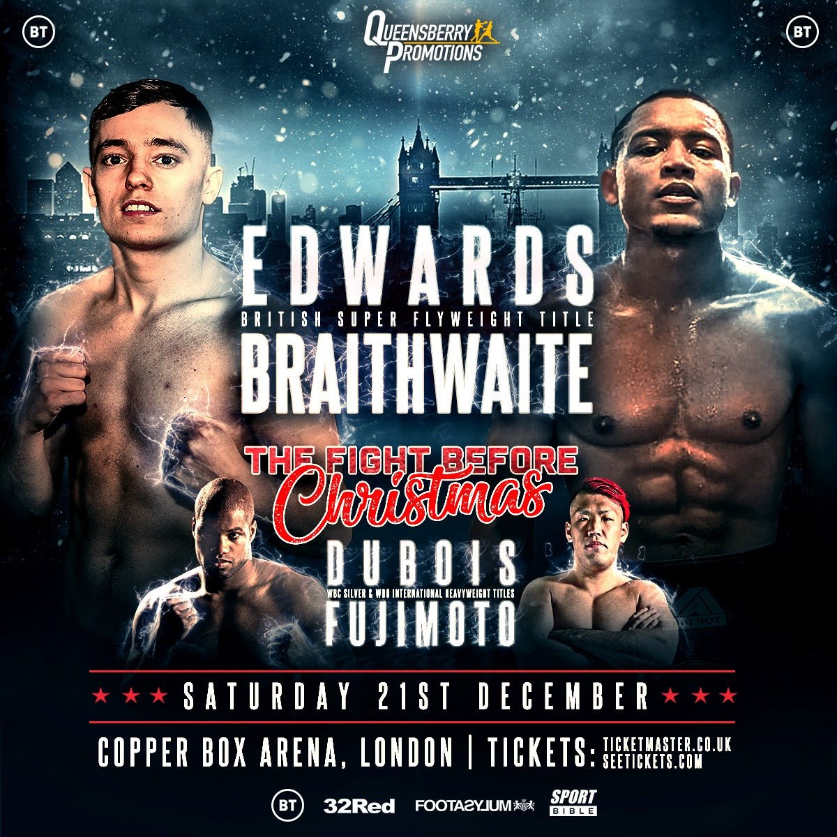 Edwards And Braithwaite Collide At Copper Box - Queensberry