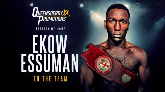 English Champ Essuman Joins Queensberry - Queensberry