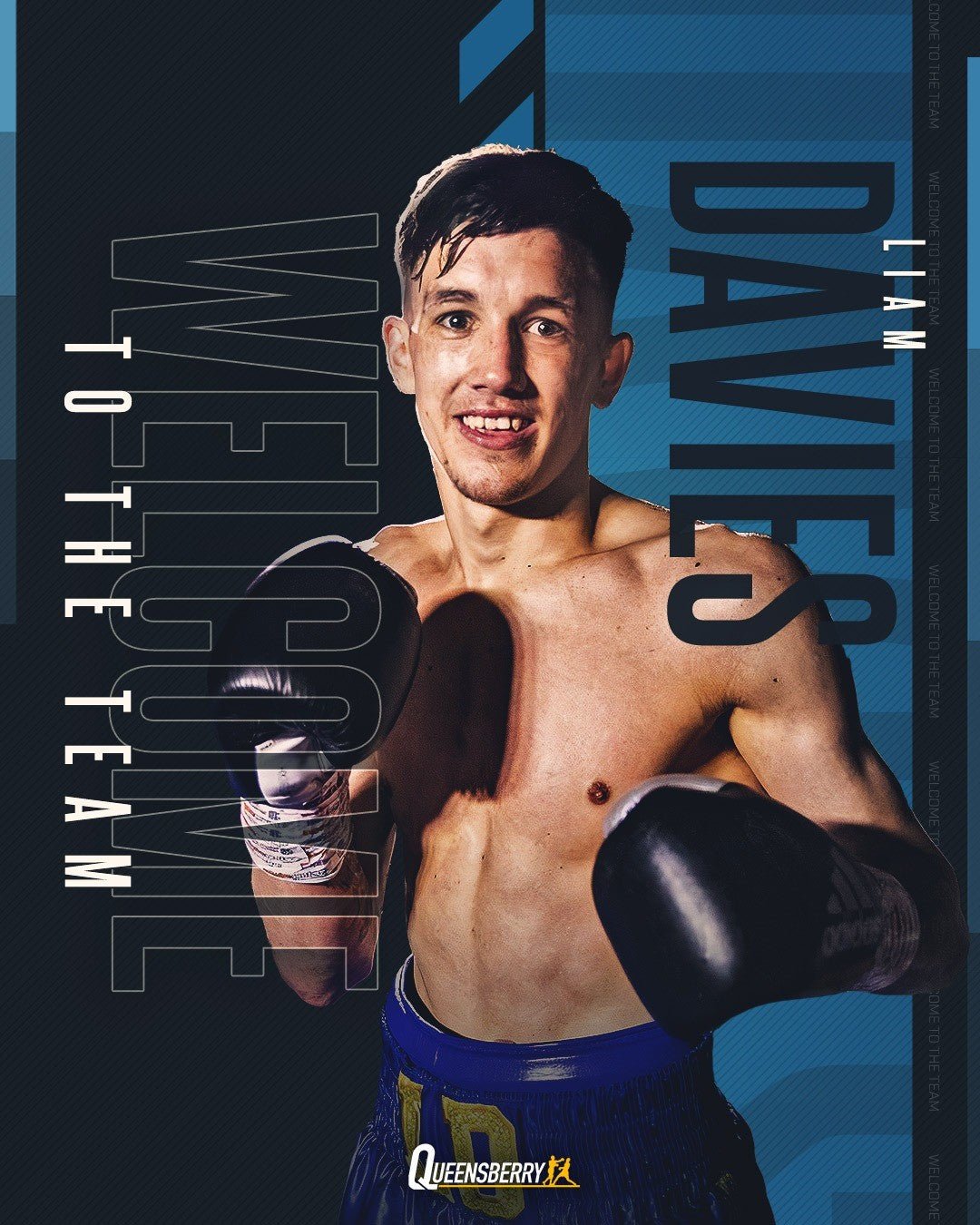 English Champion Liam Davies Signs With Queensberry - Queensberry