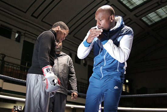 Fight Legend Floyd Mayweather Jr Graces York Hall - Queensberry