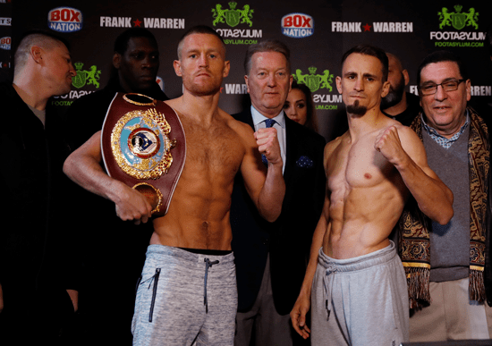 Flanagan Vs. Petrov Weights And Running Order - Queensberry