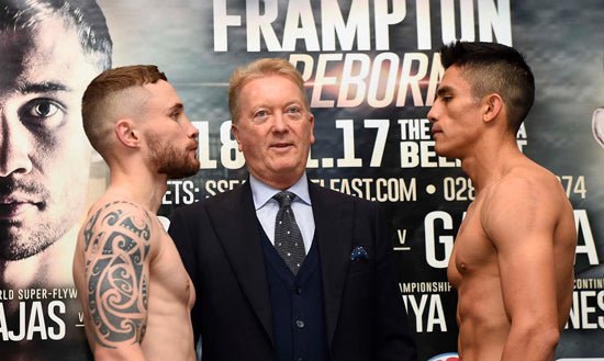 Frampton Reborn Weights And Running Order - Queensberry